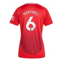 Zenski Nogometni Dres Manchester United Lisandro Martinez #6 Domaci 2024-25 Kratak Rukav